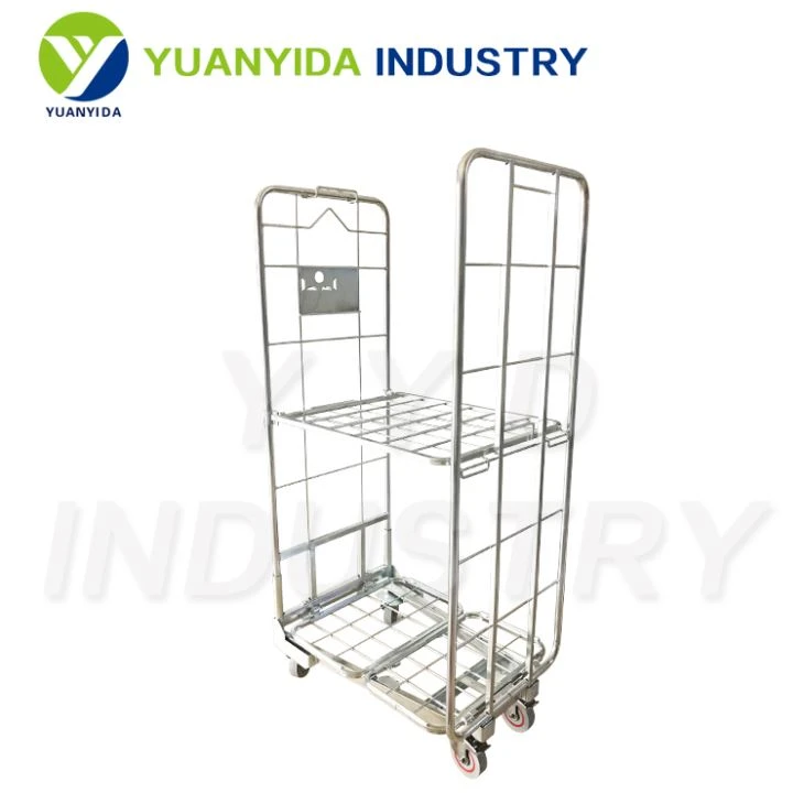 2 Sided Supermarket Flexible Shelf Roll Pallet